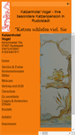 Mobile Screenshot of katzenpension-rudolstadt.de